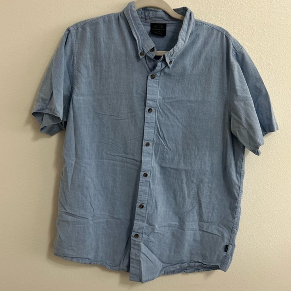 Oakley Other - Oakley blue short sleeve button down